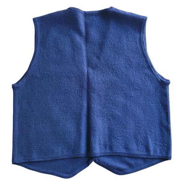Vintage Womens Koret 100% Wool Winter/Fall Vest Size L - Picture 3 of 11